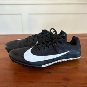 Nike Zoom Rival S Racing Track Field Spike Shoes Sneakers Unisex Black Men’s 7.5
